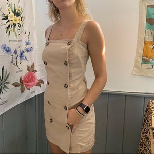 Cargo dress with buttons